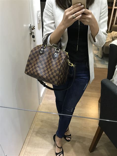 lv speedy 20 outfit